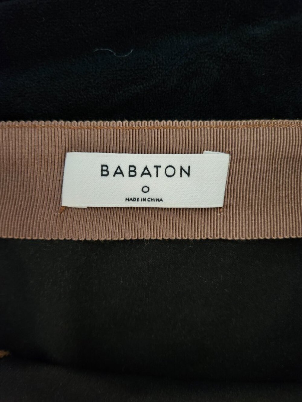 Babaton Camel Suede Mini Skirt - Picture 7 of 7